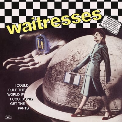 The Waitresses - Square Pegs / The Smartest Person I Know (Polydor, PD 2225) · 7"