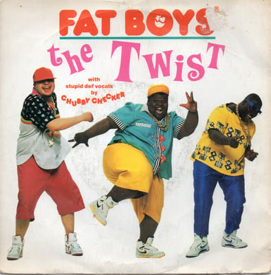 Fat Boys - The Twist (Polydor, 887 571-7) · 7"