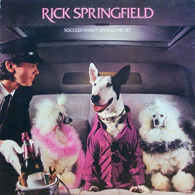 Rick Springfield - Success Hasn't Spoiled Me Yet (RCA Victor, AFL1-4125) · LP · Indianapolis Pressing
