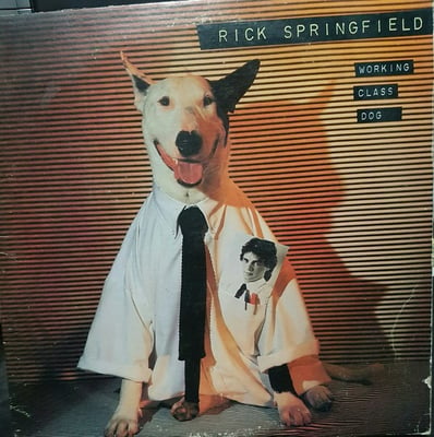 Rick Springfield - Working Class Dog (RCA Victor, AYL1-4766) · LP · Indianapolis Pressing · Reissue