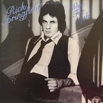 Rick Springfield - Wait For Night (RCA, AFL1-4235) · LP · Reissue