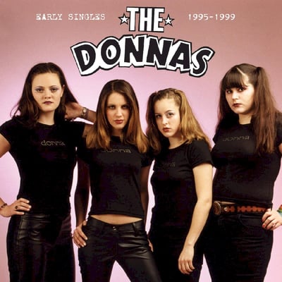 The Donnas - Early Singles 1995-1999 (Real Gone Music, RGM-1509) · LP · Gold Metallic · Record Store Day, Limited Edition