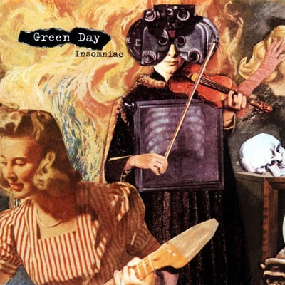 Green Day - Insomniac (Reprise Records, 093624884576) · 2xLP · Made in Canada version · Reissue, Etched, Deluxe Edition, Limited Edition