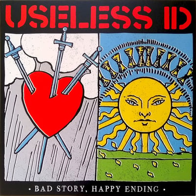 Useless ID - Bad Story, Happy Ending (SBÄM Records, SBAM67) · LP · Green