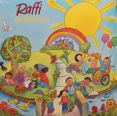 Raffi With Ken Whiteley - One Light One Sun (Shoreline Records, SL-0228) · LP · Indianapolis Pressing