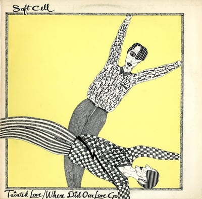 Soft Cell - Tainted Love / Where Did Our Love Go (Sire, DSRE 49856) · 12" · Specialty Pressing · Reissue
