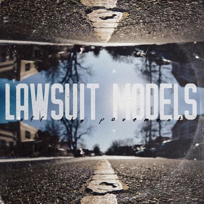 Lawsuit Models - Off The Pavement (Snappy Little Numbers, SLN-133) · LP · Mint Green/White Marble