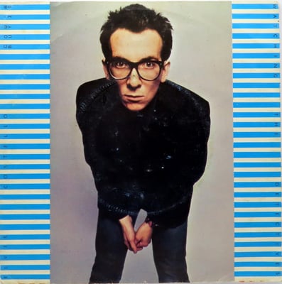 Elvis Costello - Watching The Detectives (Stiff Records, BUY 20) · 7" · Lyntone · Repress