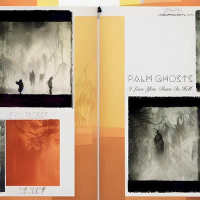 Palm Ghosts - I Love You, Burn In Hell (Sweet Cheetah, SC001) · LP