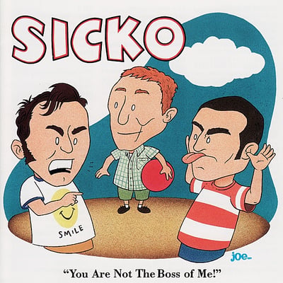Sicko - “You Are Not The Boss Of Me!” (Top Drawer Records, TDRV20) · LP · Blue · Limited Edition