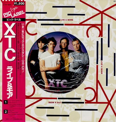 XTC - Live & More (Virgin, VIP-5904) · 12"