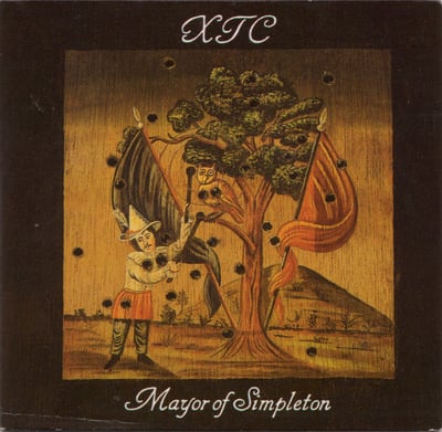 XTC - Mayor Of Simpleton (Virgin, VSR1158) · 12" · Limited Edition