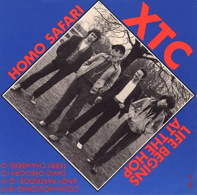 XTC - Life Begins At The Hop (Virgin, VS 259) · 7" · Clear