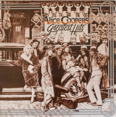 Alice Cooper - Alice Cooper's Greatest Hits (Warner Bros. Records, WB 56 043) · LP · Reissue
