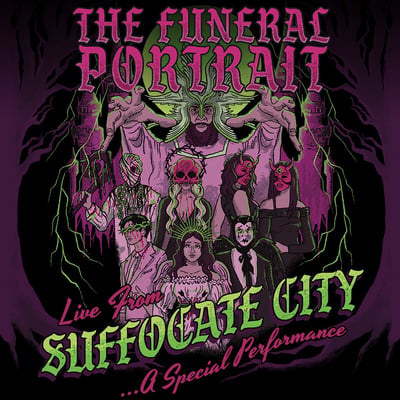 The Funeral Portrait - Live From Suffocate City (...A Special Performance) (Better Noise Music, BNM-985-1) · 2xLP · Green [Lime] · M/M · Etched