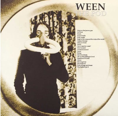 Ween - The Pod (Chocodog Records, CDR2023A) · 2xLP · Brown/Cream [Fuscus] · M/M · Reissue