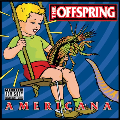 The Offspring - Americana (Concord Records, B0030671-01) · LP · Red Translucent Smoke · M/M · Limited Edition, Reissue
