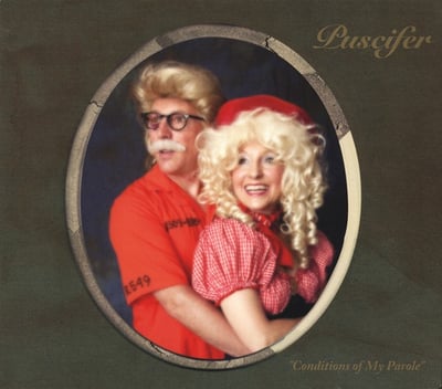 Puscifer - "Conditions Of My Parole" (Puscifer Entertainment, 538676600) · 2xLP · Black & Gold Swirl Vinyl · M/M · Limited Edition, Reissue