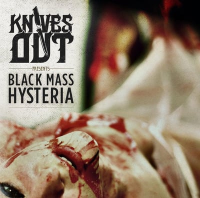 Knives Out! - Black Mass Hysteria (Razor To Wrist, 0043-6206) · LP · Tan/Black · M/M · Limited Edition