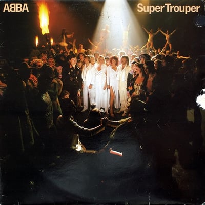 ABBA - Super Trouper (Atlantic, SD 16023) · LP · SP - Specialty Press · VG/G+