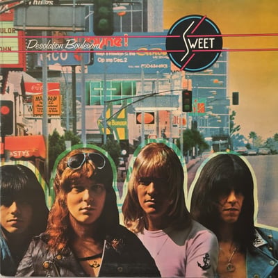 The Sweet - Desolation Boulevard (Capitol Records, SN-16287) · LP · Jacksonville Pressing · VG/VG · Reissue