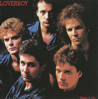 Loverboy - Keep It Up (Columbia, QC 38703) · LP · Pitman Press · VG+/VG