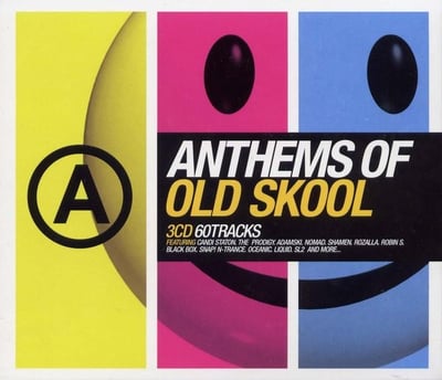 Various - Old Skool Anthems (Demon Records, DEMRECOMP032) · 2xLP