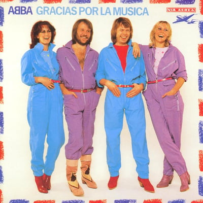 ABBA - Gracias Por La Musica (Discos CBS International, DAL-40301) · LP · G/VG