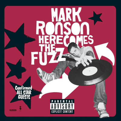 Mark Ronson - Here Comes The Fuzz (Elektra, ED-6405) · 12" · Limited Edition, Promo