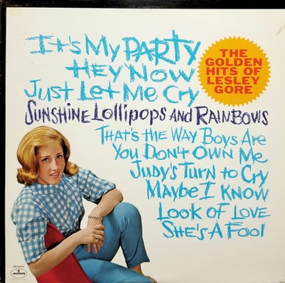 Lesley Gore - The Golden Hits Of Lesley Gore (Mercury, MG-21024) · LP · Richmond Pressing, Red & Black Labels