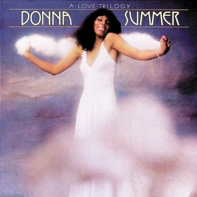 Donna Summer - A Love Trilogy (Oasis, OCLP 5004) · LP · Pitman Pressing · Media VG+