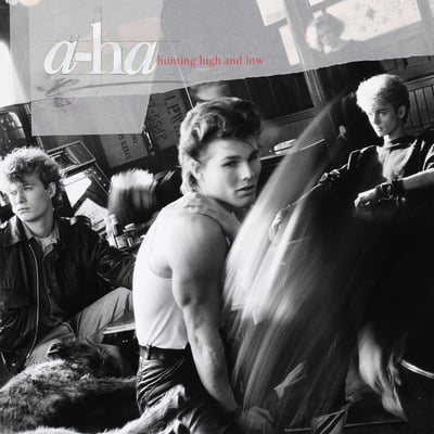a-ha - Hunting High And Low (Warner Bros. Records, 1-25300) · LP · SRC Pressing · VG/G+