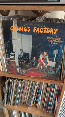 Creedence Clearwater Revival - Cosmo's Factory (Fantasy, 8402) · LP · Hollywood Pressing, Figure Publishing · VG/VG