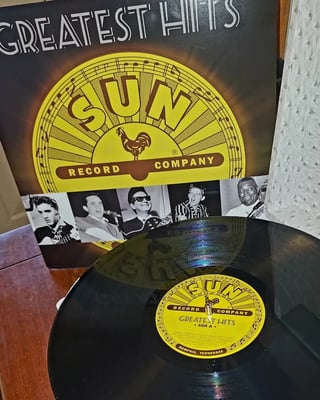 Various - Sun Records' Greatest Hits (Curb Records, D1-07029) · LP