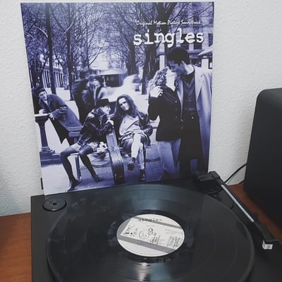 Various - Singles (Original Motion Picture Soundtrack) (Epic Soundtrax, 88985315511) · 2xLP + CD · United Record Pressing · Reissue, Repress, Deluxe Edition