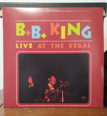 B.B. King - Live At The Regal (Geffen Records, B0023551-01) · LP · Reissue