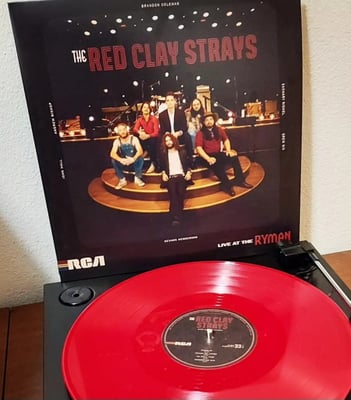 The Red Clay Strays - Live At The Ryman (RCA, 19802-90467-1) · 2xLP · Red Opaque
