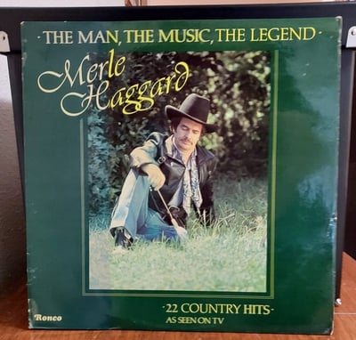 Merle Haggard - The Man, The Music, The Legend (Ronco, RTL 2055) · LP