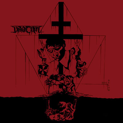 Vastum - Hole Below (20 Buck Spin, SPIN077) · LP · Red Translucent With Black Splatter · M/M · Club Edition, Limited Edition, Reissue, Repress