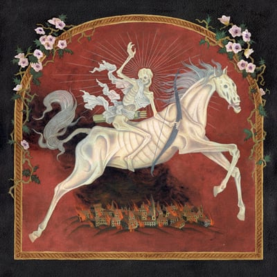 Predatory Light - Death And The Twilight Hours (20 Buck Spin, SPIN152) · LP · Silver+White+Gold Tri-Color Galaxy · M/M