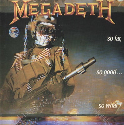 Megadeth - So Far, So Good... So What! (Capitol Records, C1-48148) · LP · Allied Pressing · VG+/VG+