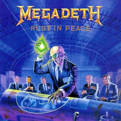 Megadeth - Rust In Peace (Capitol Records, EST 2132) · LP · 180 Gram · Reissue