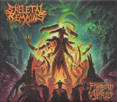 Skeletal Remains - Fragments Of The Ageless (Century Media, 19658862631) · LP · Orange & Red [Sunspot], 180g · NM/NM · Limited Edition