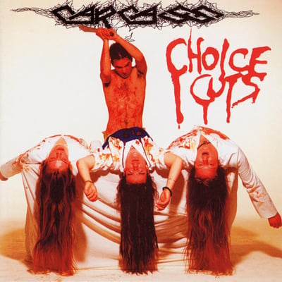 Carcass - Choice Cuts (Century Media, MOS55301) · 2xLP · Red Transparent · NM/NM · Limited Edition