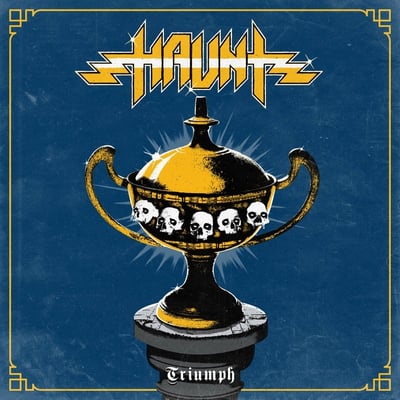 Haunt - Triumph (Church Recordings, CHR-022) · LP · Clear/Yellow Pinwheel · NM/NM · Limited Edition