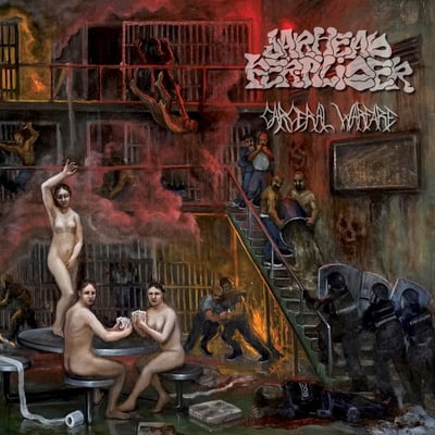 Jarhead Fertilizer - Carceral Warfare (Closed Casket Activities, CCA-121) · LP · Cloudy Swamp Green · NM/NM