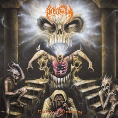 Sinister - Diabolical Summoning (Cosmic Key Creations, CKC005RP) · LP · Splatter · NM/NM · Limited Edition, Repress