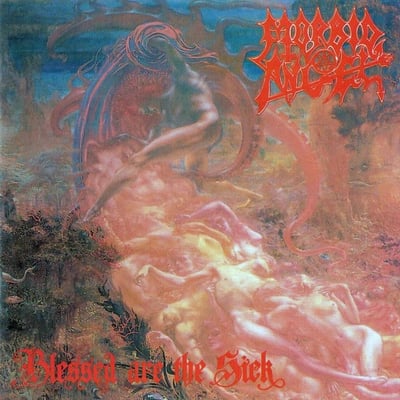 Morbid Angel - Blessed Are The Sick (Earache, MOSH031FDRUS) · LP · Gatefold · M/M · Reissue, Remastered