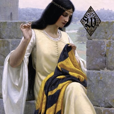 Weald & Woe - For The Good Of The Realm (Fiadh Productions, FP186) · LP · Gold nugget vinyl