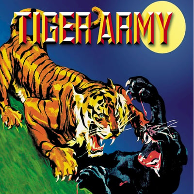 Tiger Army - Tiger Army (Hellcat Records, 80421-1) · LP · Orange w/ black spatter · NM/NM · Reissue